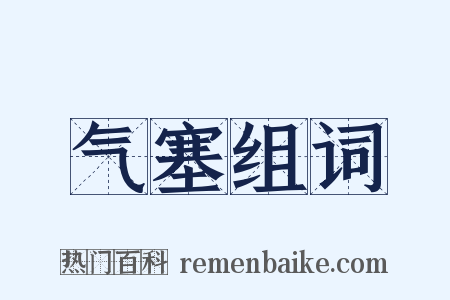气塞组词是什么意思的图片